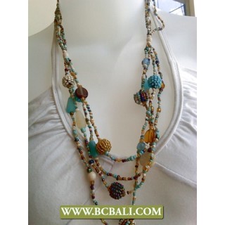 Coloring Beaded Fashion Necklaces with Stone